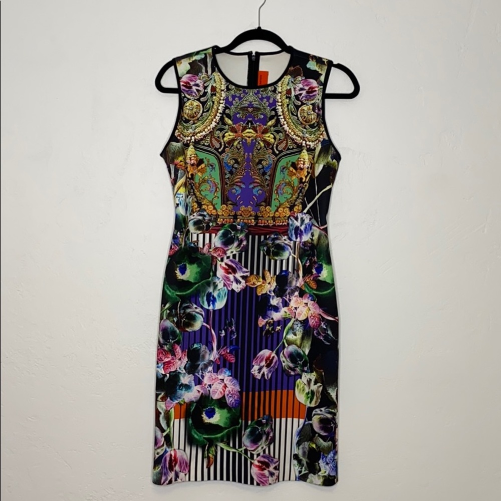 Clover Canyon thick body con sheath dress
